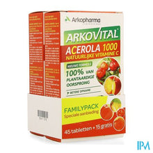 Charger l'image dans la galerie, Arkovital Acerola 1000 Familypack Kauwtabl 60