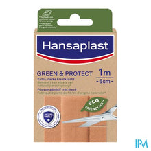 Load image into Gallery viewer, Hansaplast Pleisters Green&protect 1mx6cm