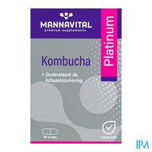Afbeelding in Gallery-weergave laden, Mannavital Kombucha V-caps 60