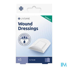 Charger l'image dans la galerie, Livsane Sterile Wound Dressings 5cmx7,5cm 5