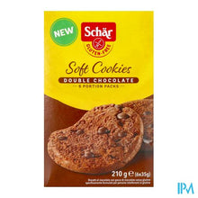 Afbeelding in Gallery-weergave laden, Schar Soft Cookies Double Choc 210g Revogan