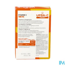 Afbeelding in Gallery-weergave laden, Upsa C Energy 1000mg Bruistabl 20
