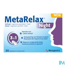 Charger l'image dans la galerie, Metarelax Night Tabl 30 35686 Metagenics