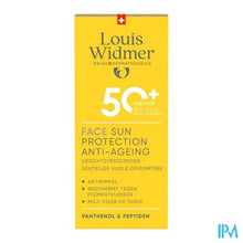 Afbeelding in Gallery-weergave laden, Widmer Face Sun Protection Anti-ageing 50+ 50ml