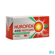 Charger l'image dans la galerie, Nurofen 400 Fastcaps Caps 30x400mg