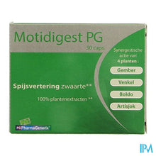 Load image into Gallery viewer, Motidigest Pg Pharmagenerix Caps 30