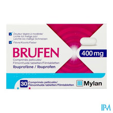 Afbeelding in Gallery-weergave laden, Brufen 400mg Filmomh Tabl 30 X 400mg