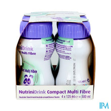 Load image into Gallery viewer, Nutrinidrink Compact Multi Fibre Neutraal 4x125ml