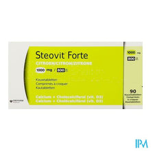 Load image into Gallery viewer, Steovit Forte Citroen 1000mg/800ie Kauwtabl 90 Pip