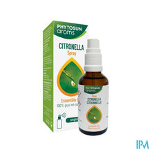 Afbeelding in Gallery-weergave laden, Phytosun Citronella Olie Spray 50ml