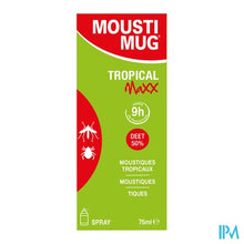 Afbeelding in Gallery-weergave laden, Moustimug Tropical Maxx Spray 50% Deet 75ml