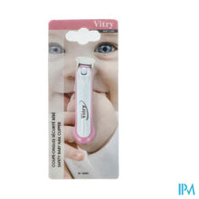 Load image into Gallery viewer, Nagelknipper Baby Met Veiligheid Blauw/roos (azie)