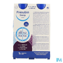 Afbeelding in Gallery-weergave laden, Fresubin Energy Drink 200ml Cassis/zwarte Bessen