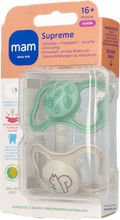 Afbeelding in Gallery-weergave laden, Mam Supreme Fopspeen Silicone Pure 16m+ Uni 2
