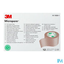 Afbeelding in Gallery-weergave laden, Micropore 3m Skin Tone 25,0mmx9,15m Rol 12 15331