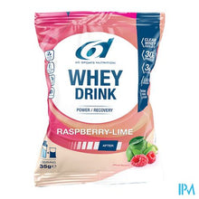 Load image into Gallery viewer, 6d Whey Drink Raspberry&lime Pdr 8x35g