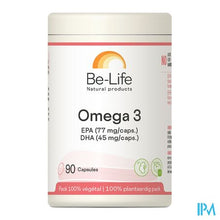 Afbeelding in Gallery-weergave laden, Omega 3 500 Be Life Caps 90
