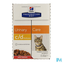 Afbeelding in Gallery-weergave laden, Hills Prescrip.diet Feline Cd Salmon 12x85g 1882u