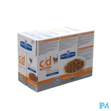 Afbeelding in Gallery-weergave laden, Hills Prescrip.diet Feline Cd Salmon 12x85g 1882u