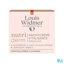 Afbeelding in Gallery-weergave laden, Widmer Nutriderm Nachtcreme Vitalisante 50ml