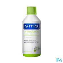 Charger l'image dans la galerie, Vitis Orthodontic Mondspoelmiddel met 0,05% Cetylpyridinium Chloride (CPC) 500ml 3975