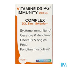 Afbeelding in Gallery-weergave laden, Vitamine D3 2000ie Immunity Pharmagenerix Tabl 90
