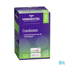 Afbeelding in Gallery-weergave laden, Mannavital Cranbioton V-caps 60