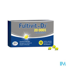 Afbeelding in Gallery-weergave laden, Fultivit-D3 20000Ie Caps Zacht 12