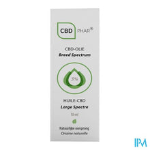 Afbeelding in Gallery-weergave laden, Cbd Olie Breed Spectrum 5% 10ml Cbd-phar