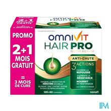Afbeelding in Gallery-weergave laden, Omnivit Hair Pro Nutri Repair Comp 180