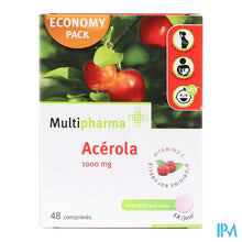 Charger l'image dans la galerie, Multipharma Acerola 1000mg Kauwtabletten 48