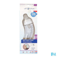 Charger l'image dans la galerie, Difrax S-fles Breed Glas Wit 310ml