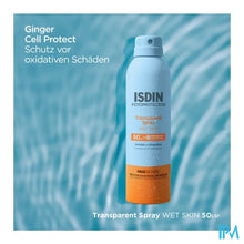 Load image into Gallery viewer, Isdin Fotoprotector Transp. Wet Skin Ip50 250ml