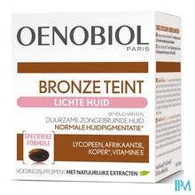 Load image into Gallery viewer, Oenobiol Bronze Teint Lichte Huid Caps 30