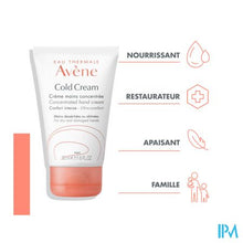 Afbeelding in Gallery-weergave laden, Avene Cold Cream Handcreme Geconc. 50ml Nf