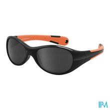 Load image into Gallery viewer, Eureka Care Zonnebril Kind Zwart-oranje 4-12jaar