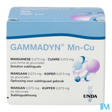 Afbeelding in Gallery-weergave laden, Gammadyn Amp 30 X 2ml Mn-cu Unda
