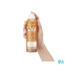 Afbeelding in Gallery-weergave laden, Vichy Ideal Soleil A/sand Kids Ip50+ Mist 200ml