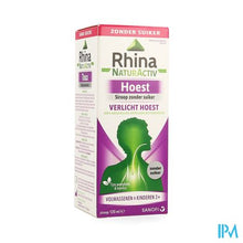 Load image into Gallery viewer, Rhina Natur Activ Hoest Zonder Suiker Siroop 120ml