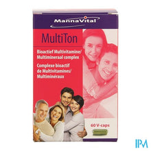 Afbeelding in Gallery-weergave laden, Mannavital Multiton V-caps 60