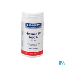 Afbeelding in Gallery-weergave laden, Lamberts Vitamine D 1000ie 25mcg Tabl 180