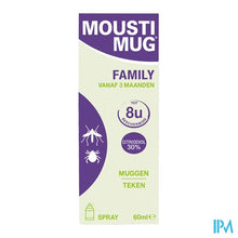 Load image into Gallery viewer, Moustimug Citriodiol 30% Family Spray 60ml