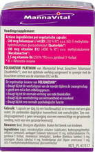 Afbeelding in Gallery-weergave laden, Mannavital Foliumzuur Platinum V-caps 90