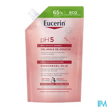 Afbeelding in Gallery-weergave laden, Eucerin Ph5 Douchegel Olie Navulling 400ml