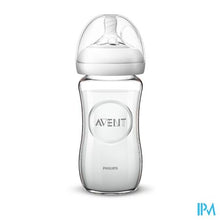 Charger l'image dans la galerie, Philips Avent Natural 2.0 zuigfles 240ml Glas SCF053/17