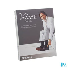 Charger l'image dans la galerie, Veinax Kous Katoen Man 2 Lang Zwart Maat 4