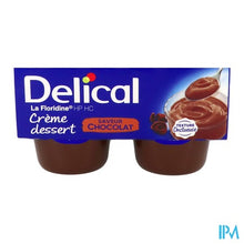 Afbeelding in Gallery-weergave laden, Delical Creme Dessert La Floridine Chocolad.4x200g