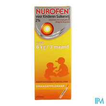 Charger l'image dans la galerie, Nurofen Kind Sinaas Susp Suikervrij 200ml