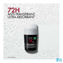 Load image into Gallery viewer, Vichy Homme Deo Extr. Controle 72u Roller 50ml Nf