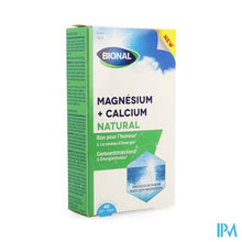Charger l'image dans la galerie, Bional Magnesium Calcium Natural Caps 40